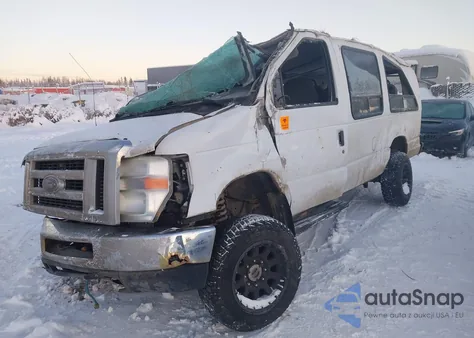 2008 Ford E-350 Super Duty Commercial z USA, uszkodzony, nr VIN 1FTSS34P48DB38267